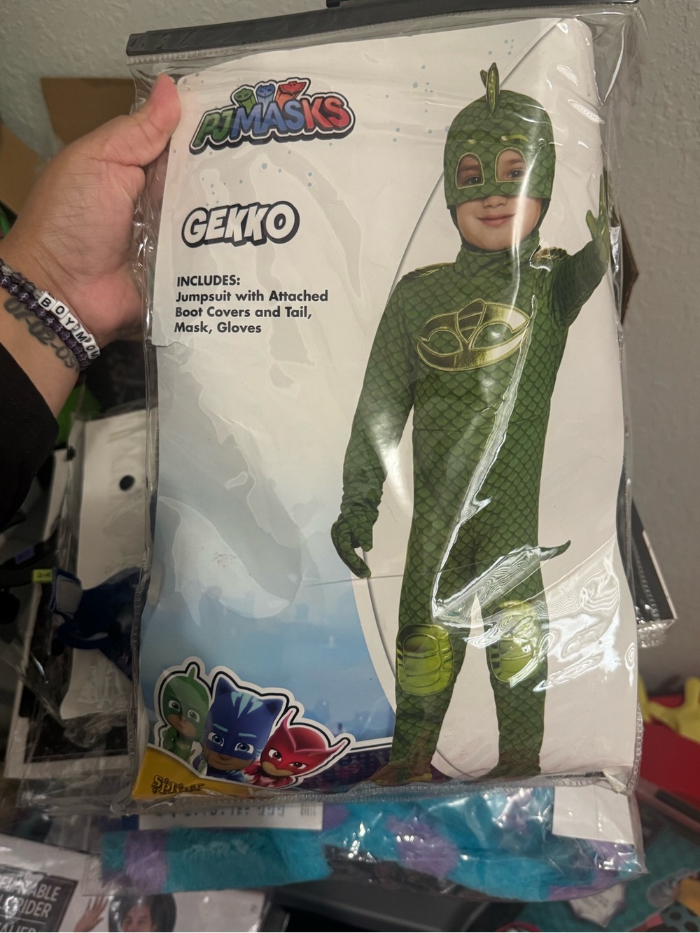 Spirit PJ Masks Gekko Green Kids Costume